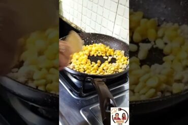 tasty egg corn spinach sandwich. Very healthy and balanced meal. #tastyfood #eggrecipe #gymfood