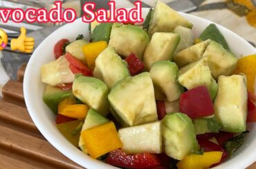 Few people know this recipe Avocado Salad for Healthy Life-Avocado Salad Recipe-Benefits of Avocado