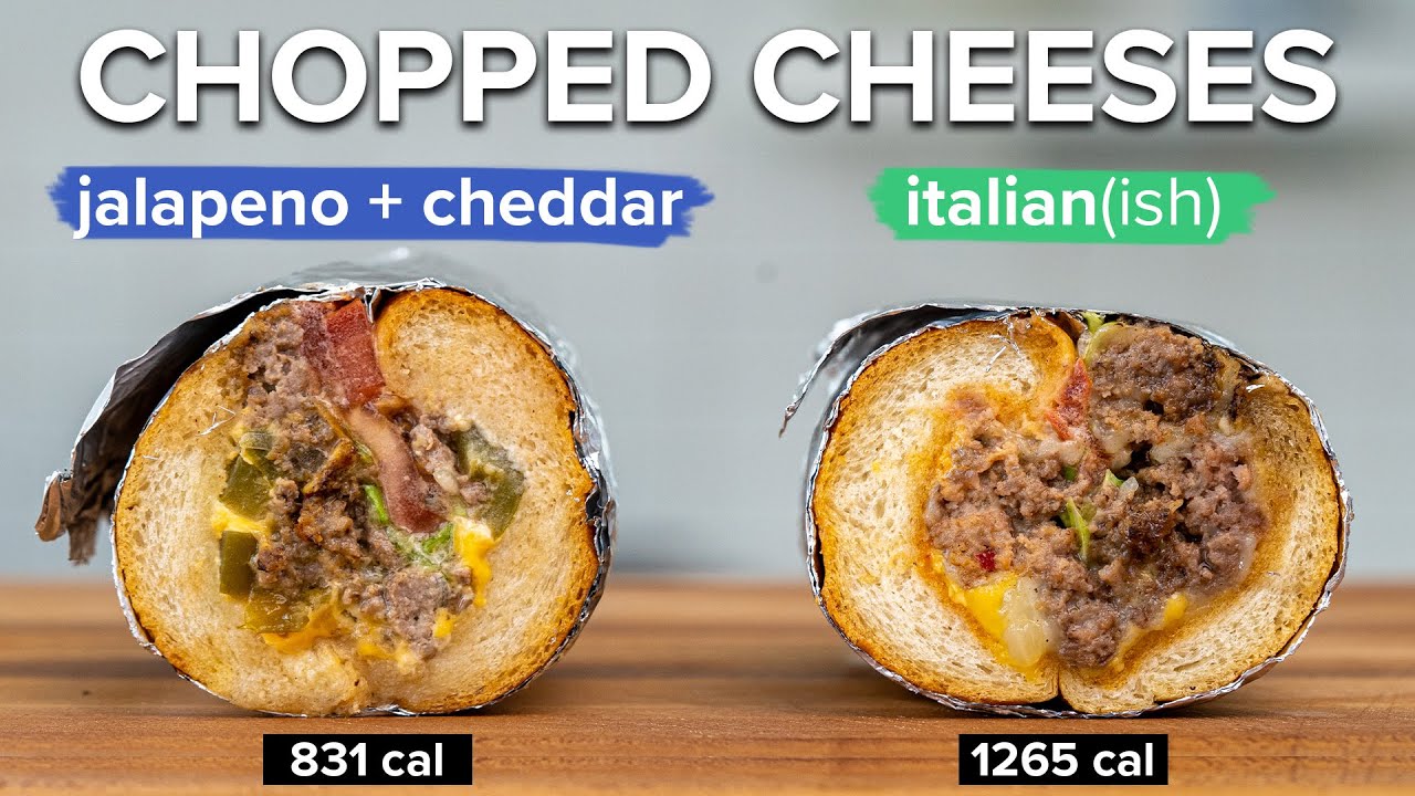 How to make a Lower Calorie Chopped Cheese that still tastes good. How to make a Lower Calorie Chopped Cheese that still tastes good.