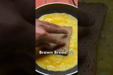 Healthy Egg & cheese Sandwich #shorts