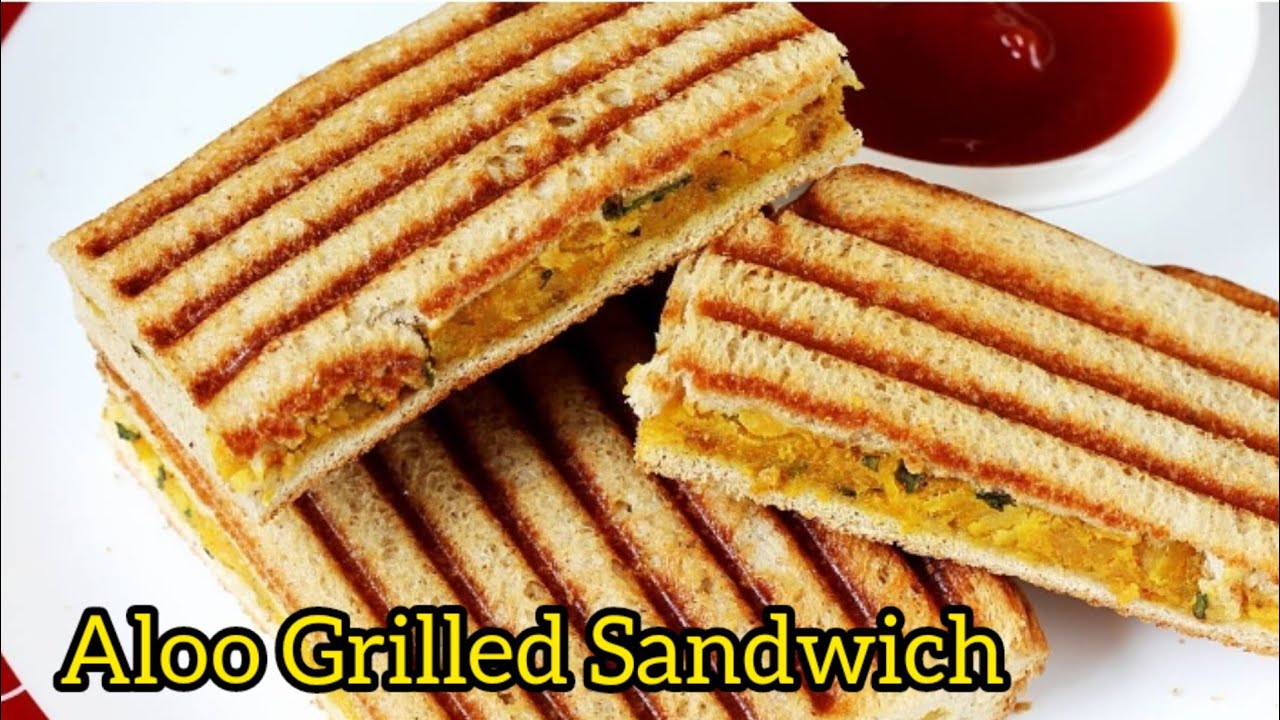 Street Style potato Grill Sandwich | Sandwich Recipe | Grilled Sandwich | Healthy & Tasty Street Style potato Grill Sandwich | Sandwich Recipe | Grilled Sandwich | Healthy & Tasty