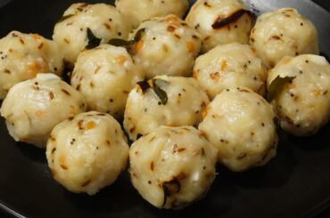 Uppu Urundai Seivadhu Eppadi - Tasty and Healthy Evening Snack Recipe - Rice Ball Snack Recipe