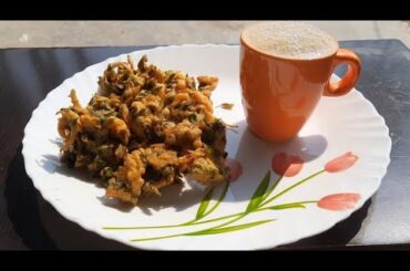 MORINGA LEAVES PAKODA RECIPE HEALTHY SNACK FOR KIDS