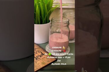 Easy Smoothie | Healthy Recipes | Left Overs | Have a blessed day!