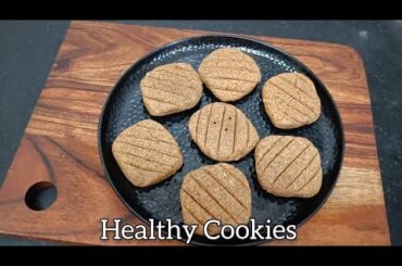 No Sugar,No Butter Healthy Cookies|Weight Loss Snacks Recipe| Jowar Cookies| Gluten Free Recipe|