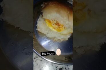 Pouch Egg at home | Viral Egg recipe | Street food | Healthy Quick Snacks #shorts #streetfood