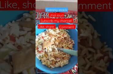 #jhal muri #evening snacks recipe #simple, testy and healthy #short @Dristi_cooking_santalvlog