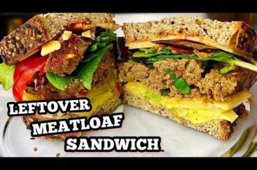 Leftover Meatloaf Sandwich | Healthy/Low Carb/Keto Sandwich @cookingcutiepieAI
