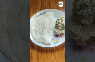 Healthy Breakfast Dosa and Coconut Chutney - Aash's Recipes #breakfast #dosa #healthyfood