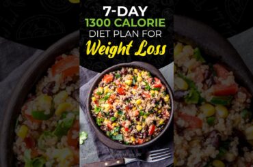 1300-Calorie Diet For Weight Loss