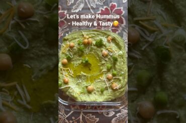 Healthy and Tasty Hummus Recipe #shortvideo #youtube #youtubeshorts #health #shorts #recipe #food