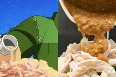 The GREATEST Anime Food in Real Life Recipes|Salad Recipes|Japanese Salad Recipes|Campfire Cooking