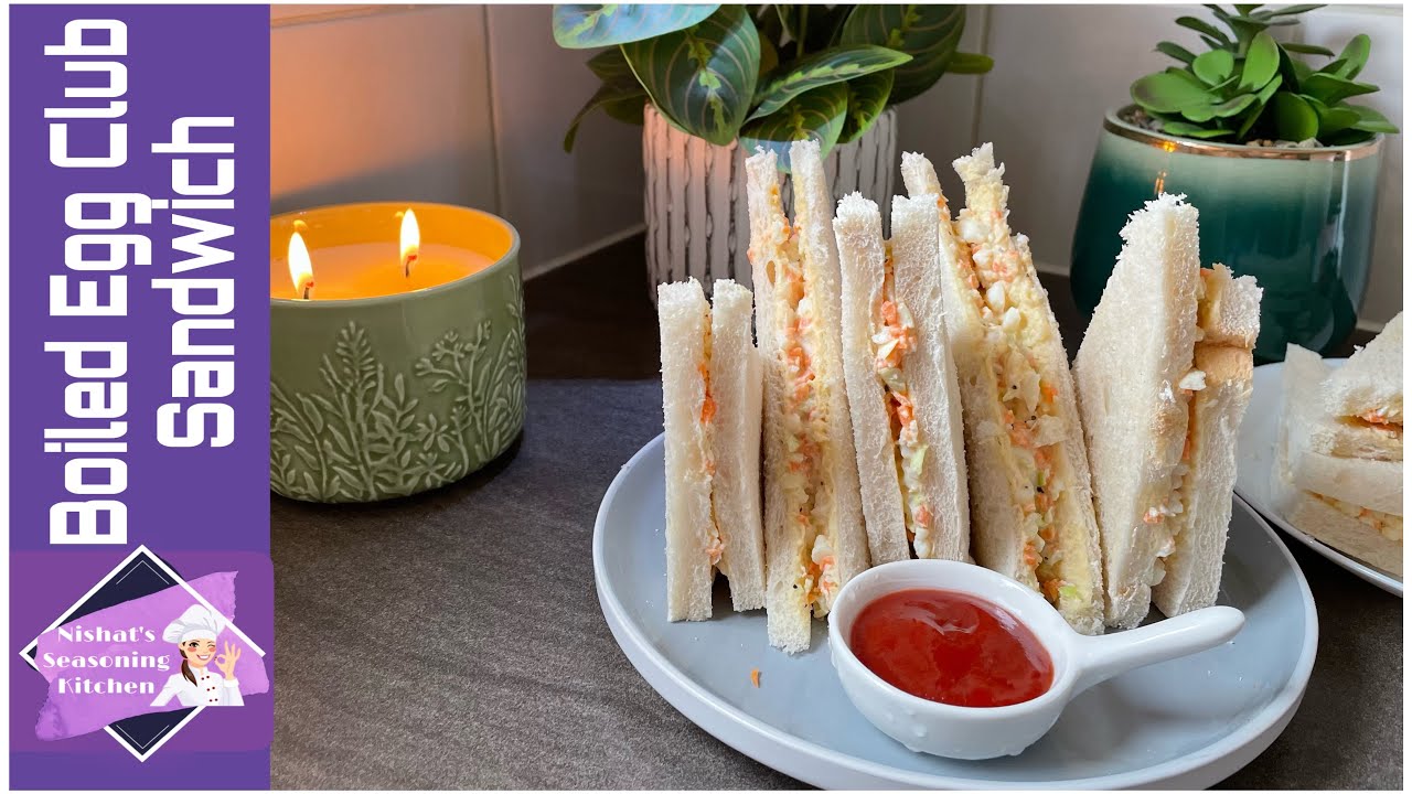 Quick & Healthy Boiled Egg Club Sandwich | Nishat’s Seasoning Kitchen Quick & Healthy Boiled Egg Club Sandwich | Nishat's Seasoning Kitchen