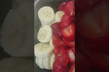 Spring Rainbow Fruit Salad Recipe With Honey| Vegan Healthy Vegetarian |  Bunnie's Kitchen #shorts