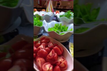 Salad bar healthy salad  #shorts