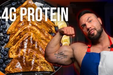 5 Ingredient High Protein French Toast Recipe (in 6 minutes) | Noel Deyzel