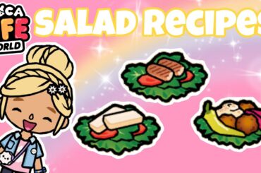 3 Healthy Salad Recipes | Toca Food Hacks @Daisy_Games