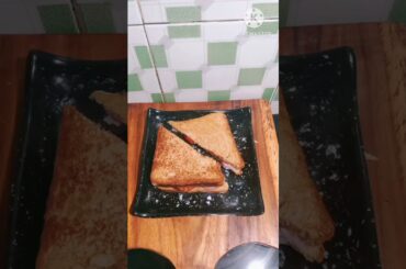 easy healthy breakfast bread sandwich#shortvideo