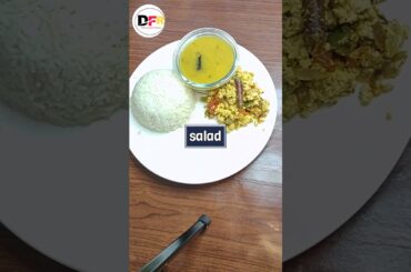 Summer Special Easy Veg Thali Idea | #shorts | Veg Thali | Delicious Food Recipes