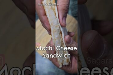 Mochi Cheese Sandwich Recipe It's a Japanese Flavour #YouTubeShorts #Shorts #Viral #SandwichRecipe