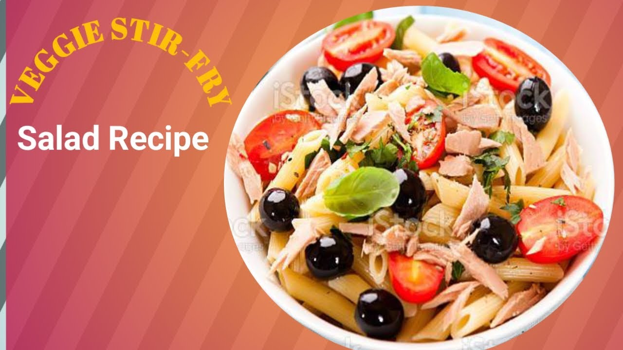 Protein salad Recipe || Healthy veg stir fry salad for weight loss Protein salad Recipe || Healthy veg stir fry salad for weight loss