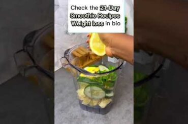 Healthy Smoothie Recipes for Weight Loss in Just 5 Minutes! #shorts