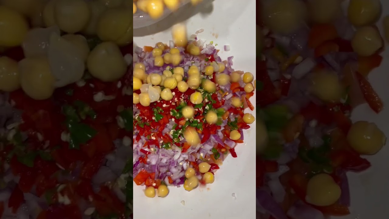 Special chickpea, chaat . Chickpea salad. @waheeda shakil Special chickpea, chaat . Chickpea salad. @waheeda shakil