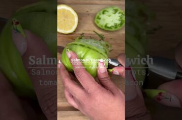 Salmon blt sandwich, salmon, blt, sandwich, lunch ideas, lunch recipes, healthy recipes, meals