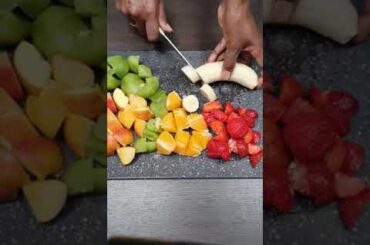Healthy best easy and fast summer fruit salad recipe!
