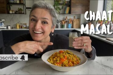 Homemade CHAAT MASALA recipe you have been waiting for | Healthy chickpea rice | Food with Chetna