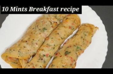 10mints Healthy Breakfast Recipe /Wheat flour breakfast/ Breakfast recipe in Kannada 2023