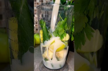 I drink it and lose weight! Smoothie for fast weight loss! #weightloss #healthyrecipes #smoothie