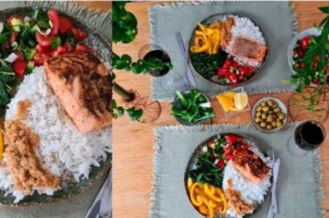 What's for dinner | Plate method meal idea | Healthy dinner idea | #ASMR