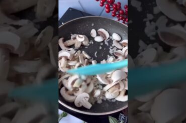 creamy mushroom and bread cubes recipes#healthy #shorts #tasty #yummy