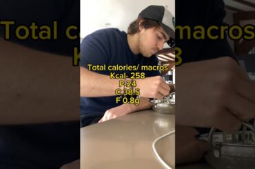 HIGH PROTEIN LOW CALORIE MEAL #viral #fit #motivation #fitness #gym #transformation #gymlife #posing