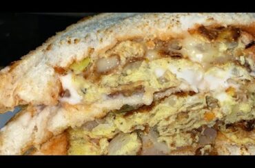 Cheese omelette sandwich|breakfast sandwich|sbha ka Nashta|healthy & diet omelet. #cheeseomelette