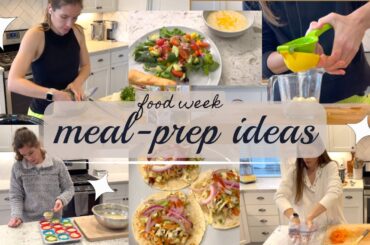Meal-Prep Ideas! Easy Healthy Dinner and Snacks! Family Dinner+ Freezer Meals!