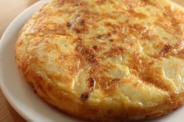 Spanish Omelette with Ham!  Only 4 Ingredient! Spanish omelette! Simple Healthy Breakfast
