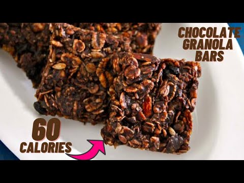 Low calorie chewy chocolaty bars- Low calorie granola bars Low calorie chewy chocolaty bars- Low calorie granola bars