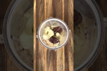 Banana Date Tahini Smoothie | healthy recipes | nutritious | smoothie recipes | breakfast ideas