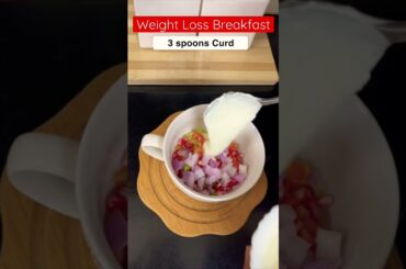 Weight Loss Breakfast | Easy & Healthy Recipes For Weight Loss #shorts #youtubeshorts #gymnought