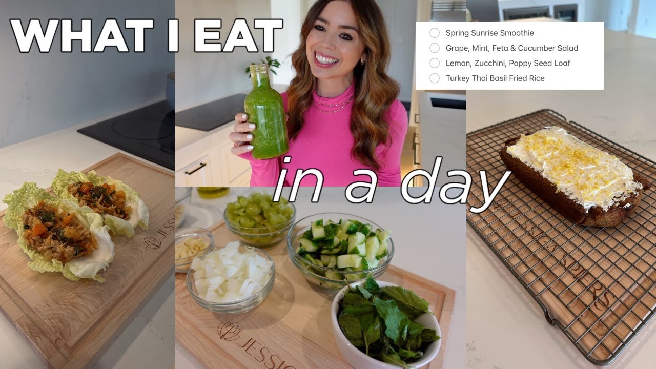WHAT I ATE TODAY | New Spring Recipes | Healthy & Easy Spring Meals WHAT I ATE TODAY | New Spring Recipes | Healthy & Easy Spring Meals