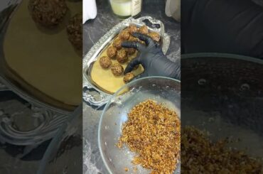 EASY HEALTHY SNACK RECIPE #energyballs #energykugeln#healthysnack #gesundersnack#energybite #shorts