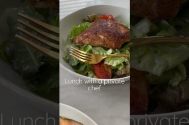 Healthy Lunch Ideas | Blackened Snapper recipe | private chef Kamari W | #privatechef #healthyfood