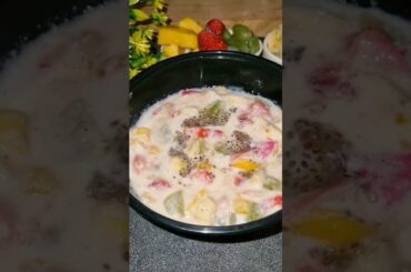 Healthy and Refreshing Mix Fruit Raita Recipe for a Perfect Summer! Fruit Salad - Curd Raita #shorts