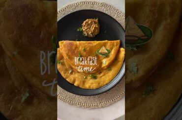 Adai Dosa | Breakfast Recipe | Healthy Recipes #shorts #youtubeshorts #trending #shortvideo #youtube