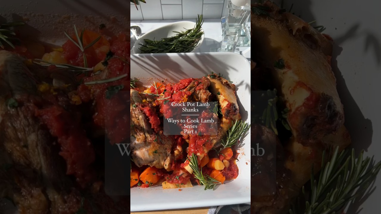Let’s make lamb shanks together! #recipe #easyrecipe #cooking Let’s make lamb shanks together! #recipe #easyrecipe #cooking