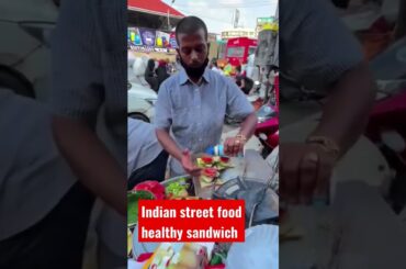 HARDWORKING MEN SELLING HEALTHY SANDWICH ON STREET #viral #youtubeshorts #trending #foodie #indian