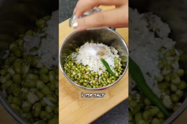 Healthy Breakfast recipe | Green Moong recipes #recipe #shorts