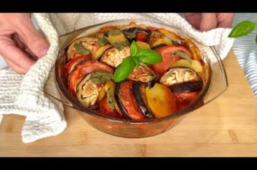 Lost 10 kg in a month! Eat and lose weight! Vegetable casserole! Healthy diet!